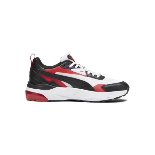 ZAPATILLA PUMA HOMBRE NEGRA  ROJA VIS2K TO HERITAGE 393469 02 1