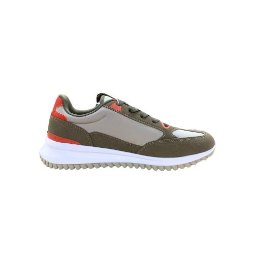 ZAPATILLA KAPPA HOMBRE ARKLOW   351P8PW BEIGE VERDE 1