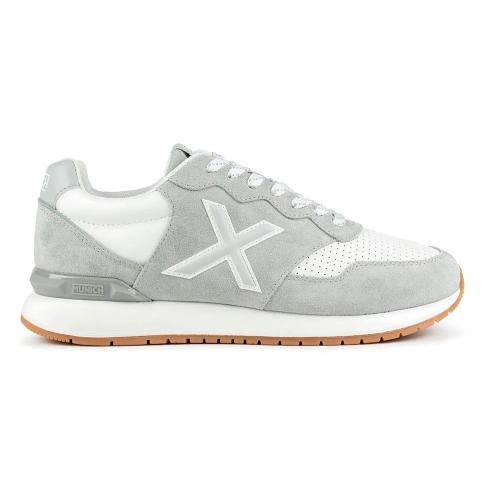 MUNICH DASH PREMIUM 309  ZAPATILLAS HOMBRE  VESTIR BLANCA Y GRIS 4150309 1